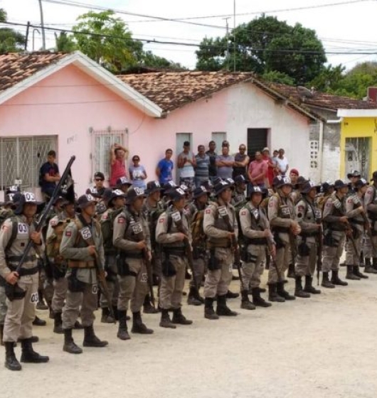 Solenidade marca inauguração do pelotão da Polícia Militar e base da Força Tática, em Caaporã