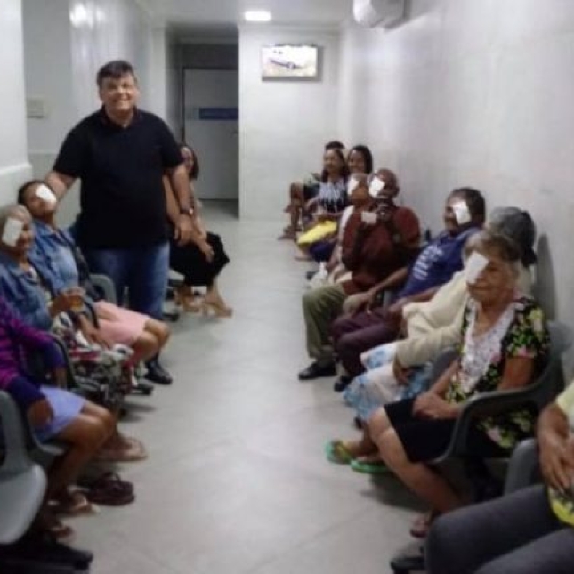 Secretaria de Saúde de Caaporã promove nova etapa do Mutirão da Catarata