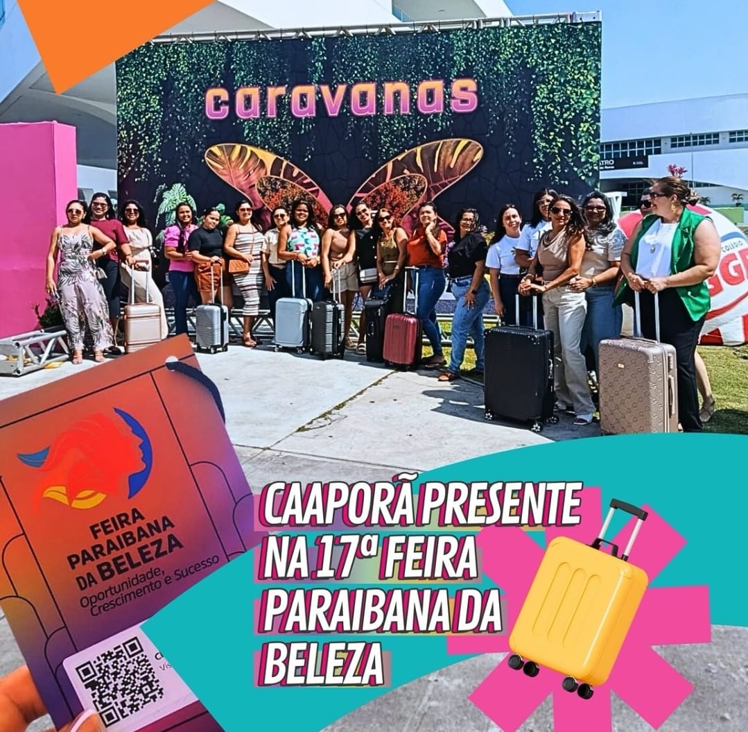 Sala do Empreendedor de Caaporã leva profissionais à 17ª Feira Paraibana da Beleza