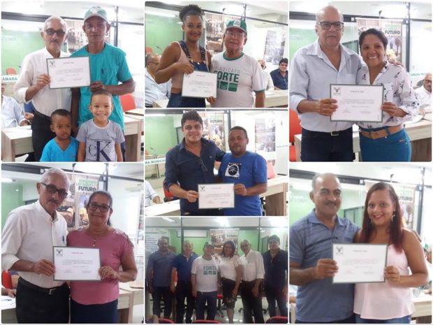 Prefeitura de Caaporã, Senar e Sindicato dos produtores rurais entregam certificados de cursos