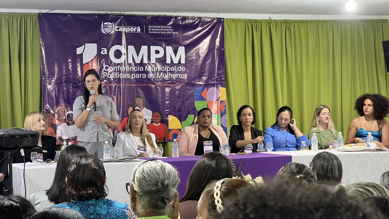 Caaporã realiza 1ª Conferência Municipal de Políticas para as Mulheres e reforça compromisso com a equidade de gênero
