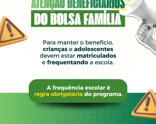 Prefeitura de Caaporã alerta sobre regras para manter Bolsa Família