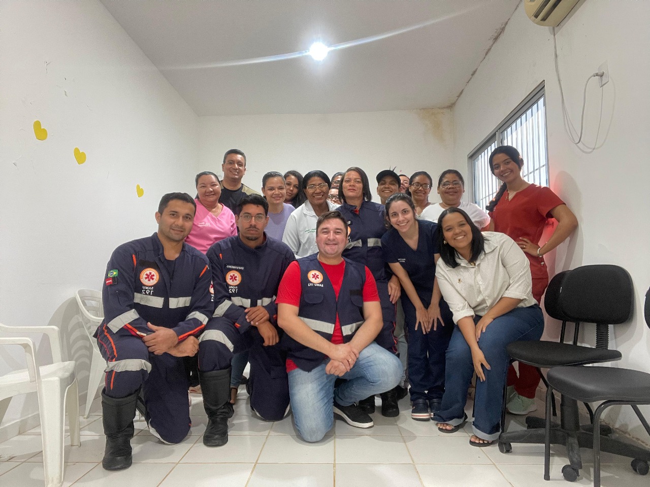Samu Capacita realiza visitas as unidades de saúde de Caaporã
