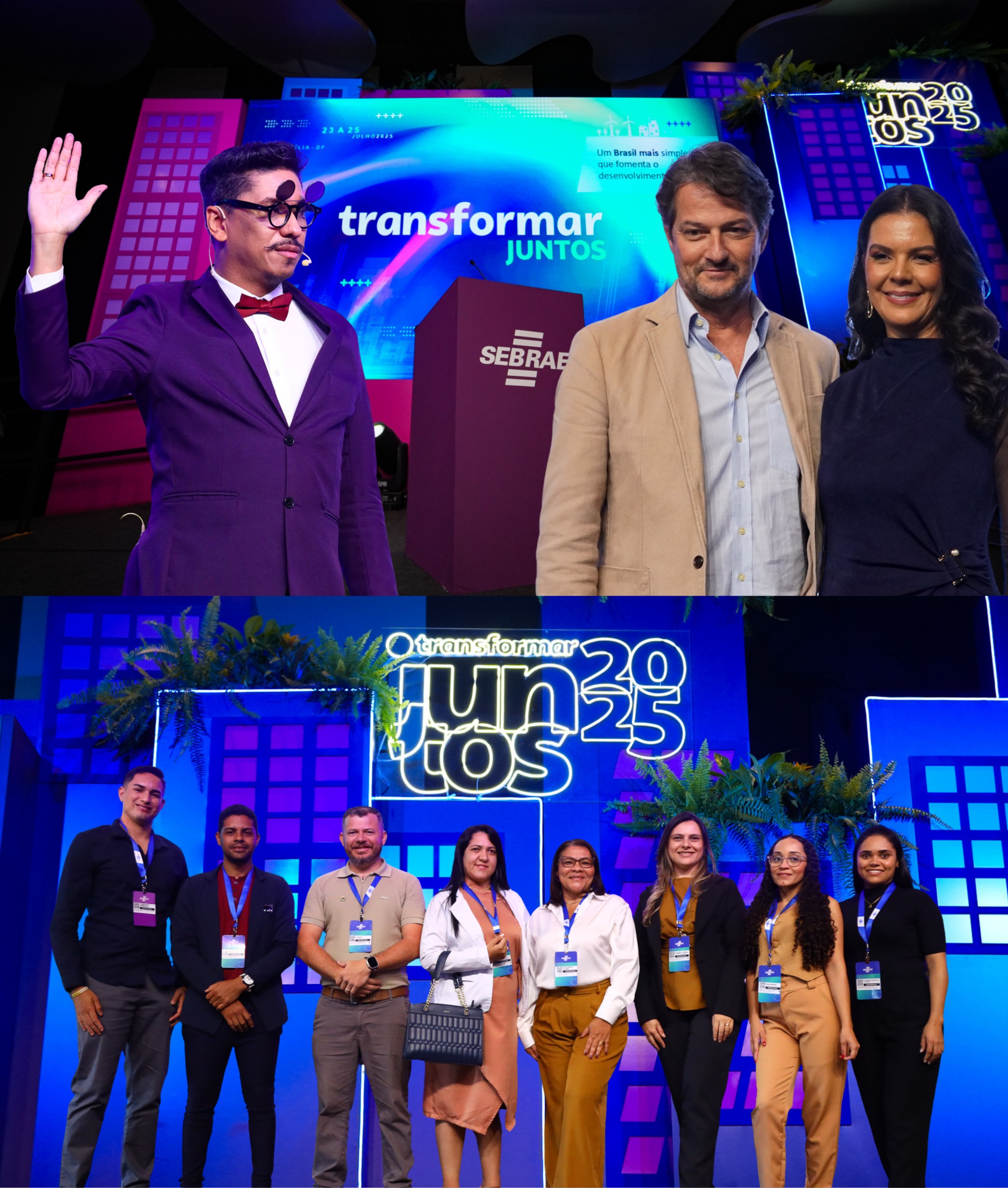 Caaporã marca presença no  evento Transformar Juntos 2025