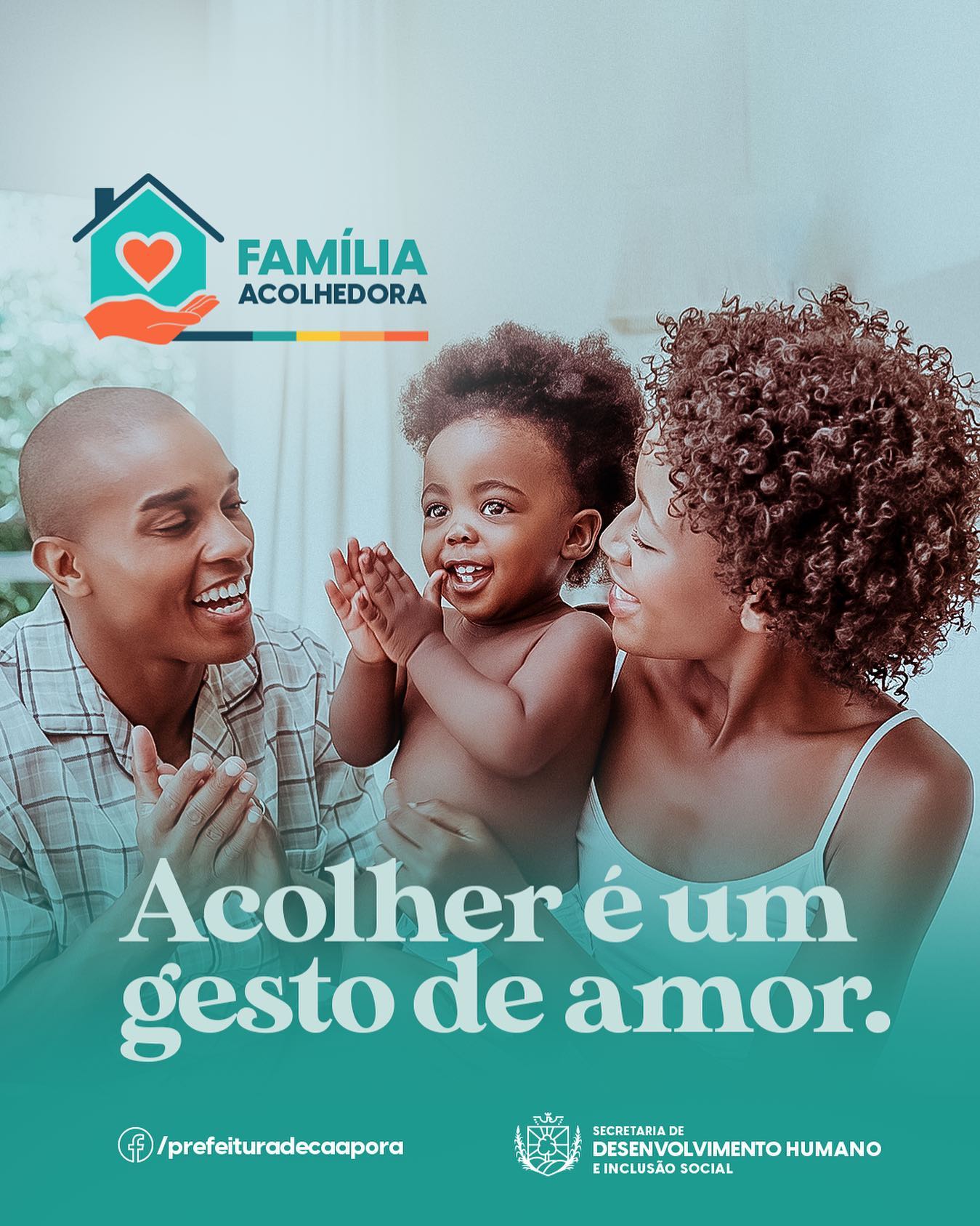 Acolher é um gesto de Amor