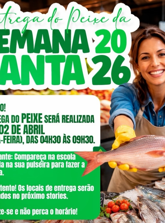 Caaporã define locais e horários para entrega do peixe na Semana Santa