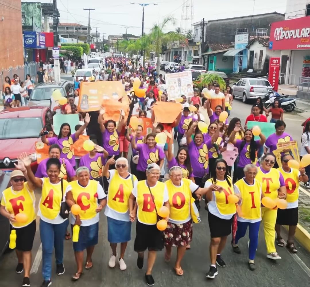 Caaporã dá exemplo de mobilização e encerra Semana de Enfrentamento à Violência Sexual com grande caminhada de conscientização