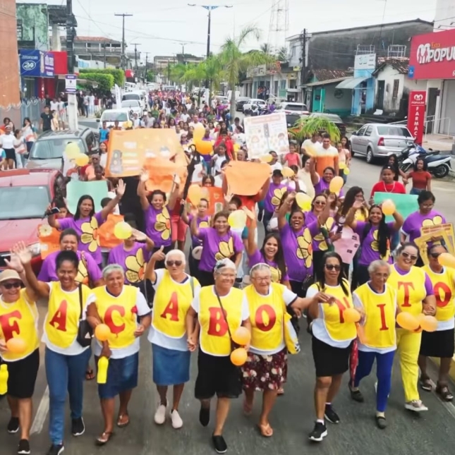 Caaporã dá exemplo de mobilização e encerra Semana de Enfrentamento à Violência Sexual com grande caminhada de conscientização
