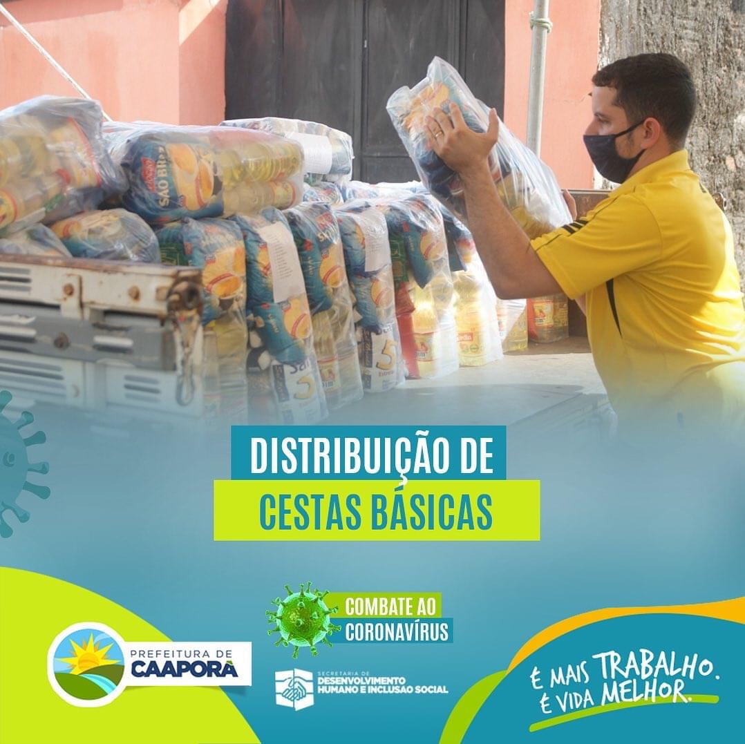 SEDHIS realiza distribuição de cestas básicas e máscaras faciais, no Conjunto Vitória