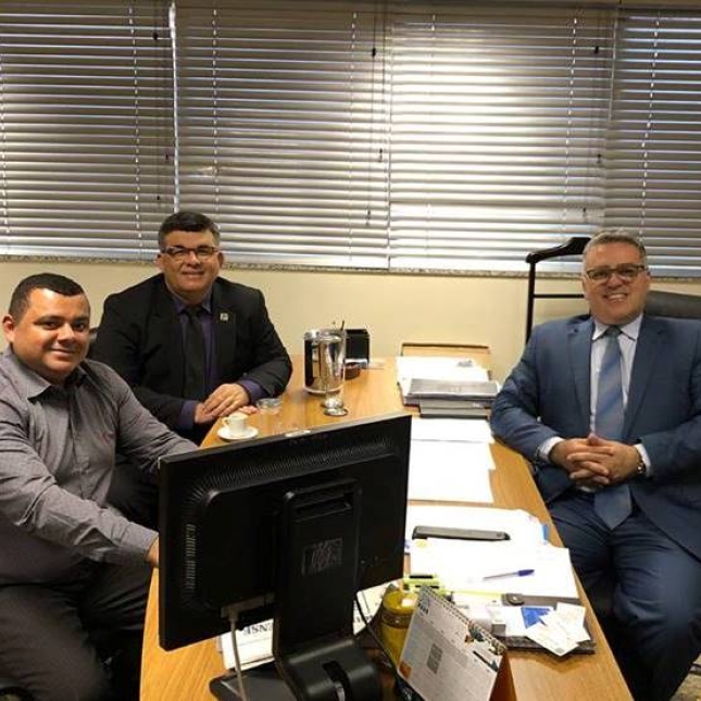 Em reunião no Denatran, prefeito de Caaporã discute municipalização e mobilidade do trânsito