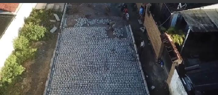 Retomada de Obras: Pavimentação da "Rua Maracanã"