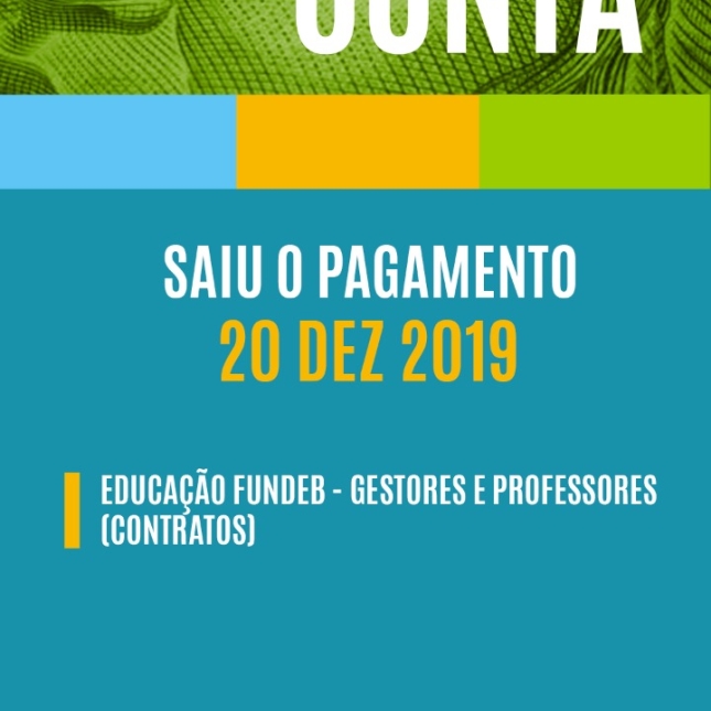 TABELA DE PAGAMENTOS (20/12/2019)