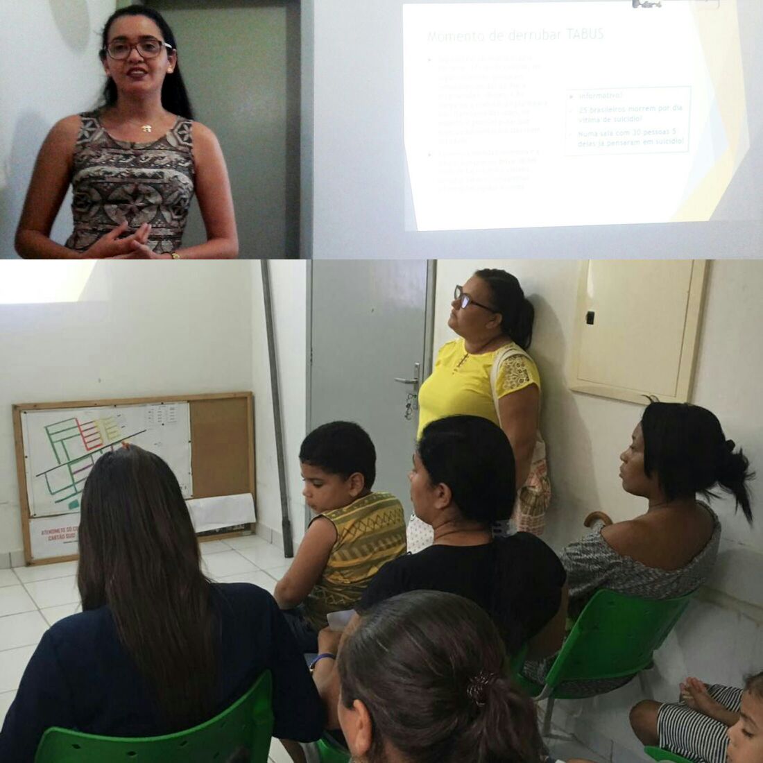 Centro I realiza palestra acerca da Prevenção ao Suicídio