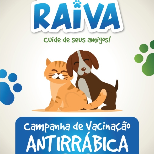 Secretaria de Saúde divulga Campanha de Vacinação Antirrábica