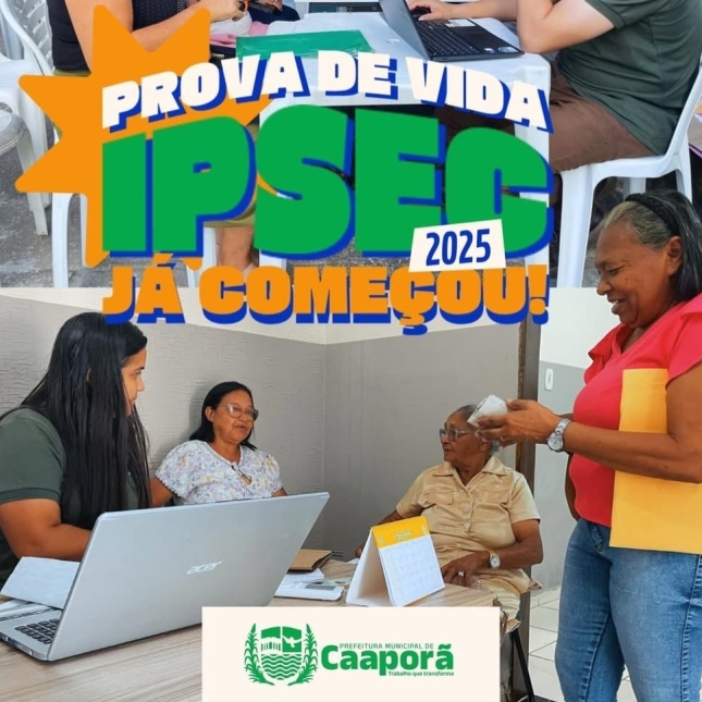 IPSEC inicia Prova de Vida 2025 para servidores em Caaporã