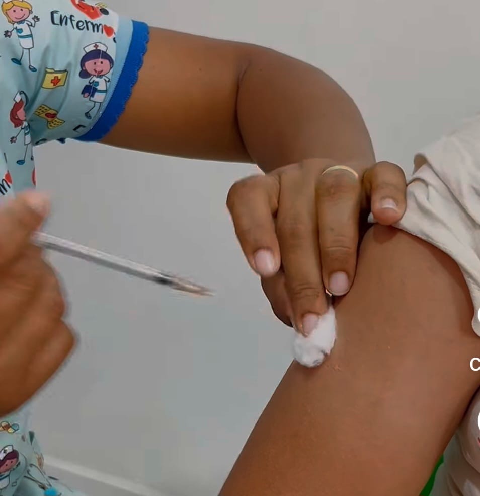 Caaporã realiza Dia D de Vacinação contra sarampo, caxumba e rubéola