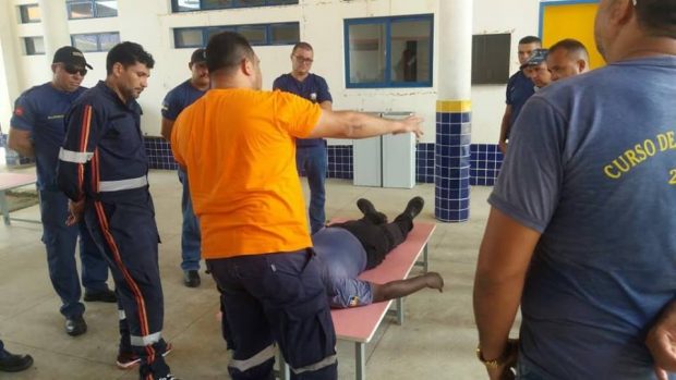 Samu realiza curso de capacitação em primeiros socorros para Guarda Municipal de Caaporã