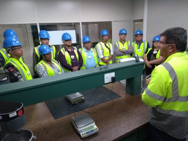 Prefeito de Caaporã, secretários, vereadores e PM visitam fábrica LafargeHolcim
