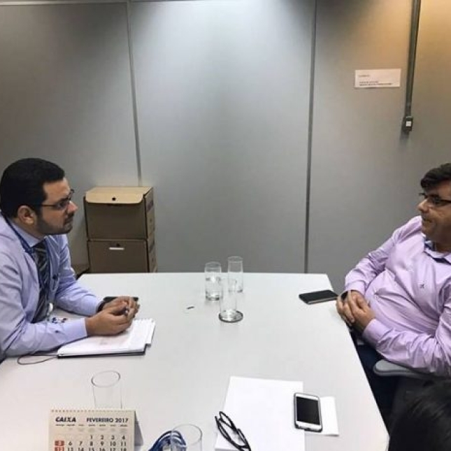 Prefeito de Caaporã solicita instalação de posto avançado da Caixa Econômica em Caaporã